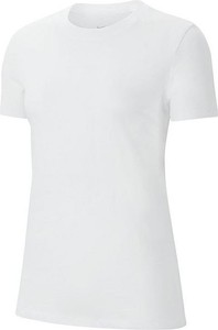 T-shirt Nike z bawełny z okrągłym dekoltem z krótkim rękawem
