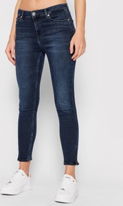 Niebieskie jeansy Tommy Jeans z jeansu
