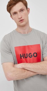 T-shirt Hugo Boss z krótkim rękawem z nadrukiem w młodzieżowym stylu