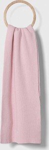 Różowy szalik Calvin Klein