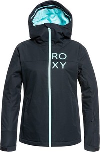 Granatowa kurtka Roxy w stylu casual narciarska krótka