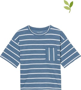 Niebieska koszulka dziecięca Marc O'Polo w paseczki dla chłopców