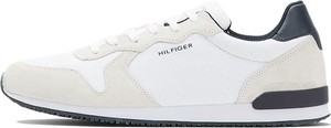Buty sportowe Tommy Hilfiger sznurowane z zamszu w sportowym stylu