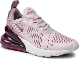 Różowe buty sportowe Nike air max 270 z płaską podeszwą w sportowym stylu