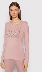 Różowa bluzka Liu-Jo w stylu casual