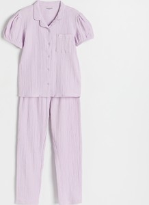 Fioletowa piżama Reserved