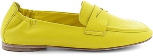 Żółte buty Kennel + Schmenger z płaską podeszwą