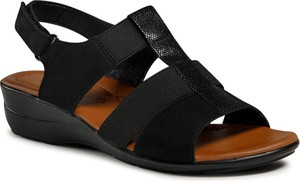 Czarne sandały Go Soft w stylu casual