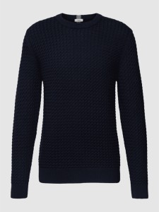 Granatowy sweter Esprit w stylu casual
