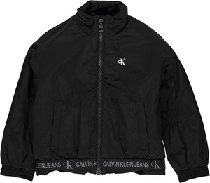 Czarna kurtka dziecięca Calvin Klein dla chłopców