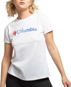 T-shirt Columbia z krótkim rękawem z okrągłym dekoltem