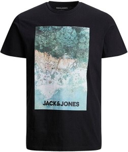 T-shirt Jack&jones Plus w młodzieżowym stylu