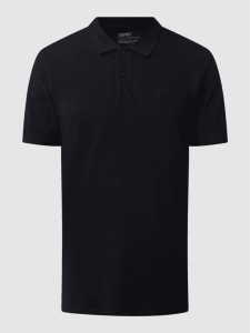 Czarny t-shirt Esprit z bawełny z krótkim rękawem