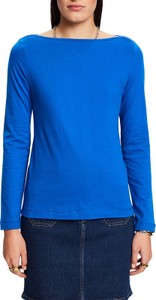 Niebieska bluzka Esprit w stylu casual