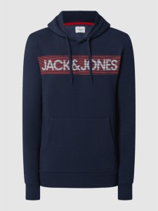 Granatowa bluza Jack & Jones z bawełny
