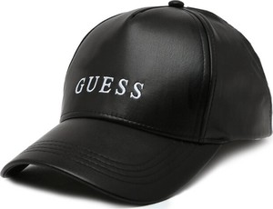 Czarna czapka Guess