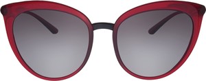 Czerwone okulary damskie Dolce & Gabbana