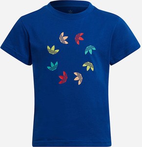 Niebieska koszulka dziecięca Adidas Originals