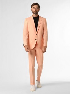 Pomarańczowy garnitur Hugo Boss w stylu klasycznym