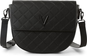Czarna torebka Valentino w wakacyjnym stylu matowa ze skóry