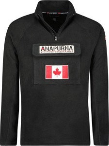 Czarny sweter Anapurna ze stójką