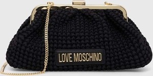 Czarna torebka Love Moschino do ręki mała