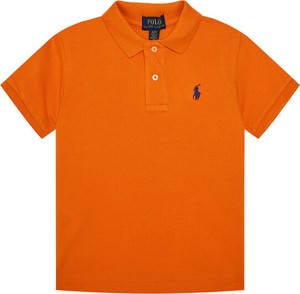 Pomarańczowa koszulka dziecięca POLO RALPH LAUREN dla chłopców