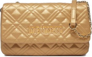Złota torebka Love Moschino na ramię