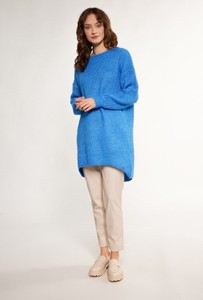 Niebieski sweter Monnari w stylu casual