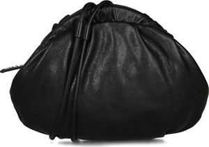 Czarna torebka Furla ze skóry mała na ramię