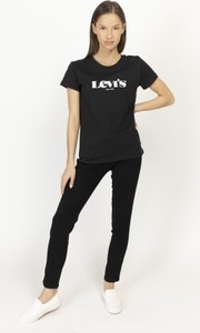 T-shirt Levis z okrągłym dekoltem w młodzieżowym stylu z krótkim rękawem