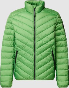 Zielona kurtka Tom Tailor krótka w stylu casual