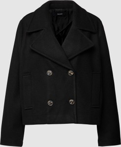 Czarna kurtka Vero Moda krótka w stylu casual