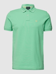 Zielony t-shirt McNeal z krótkim rękawem z bawełny w stylu casual