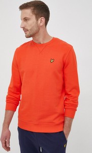 Pomarańczowa bluza Lyle & Scott w stylu casual