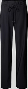 Czarne spodnie MAC w stylu retro
