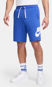 Niebieskie spodenki Nike z dresówki