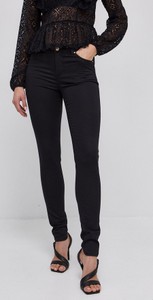 Czarne jeansy Morgan z bawełny