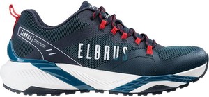 Granatowe buty trekkingowe Elbrus sznurowane