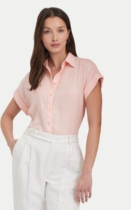 Różowa koszula Ralph Lauren w stylu casual