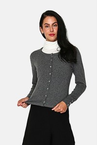 Sweter ASSUILI w stylu casual z kaszmiru