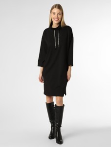 Czarna sukienka Opus z dresówki w stylu casual mini