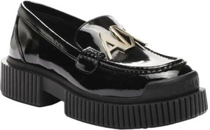Czarne buty Armani Exchange lakierowane