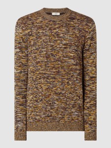 Sweter Esprit z bawełny z okrągłym dekoltem