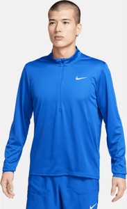 Niebieska koszulka z długim rękawem Nike z długim rękawem w sportowym stylu