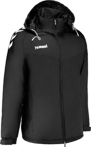 Czarna kurtka Hummel w sportowym stylu