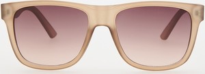 Reserved - Okulary przeciwsłoneczne WAYFARER - beżowy