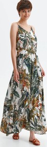 Sukienka Top Secret w stylu casual z dekoltem w kształcie litery v maxi