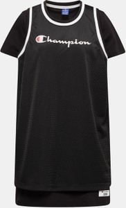 Czarna sukienka Champion mini