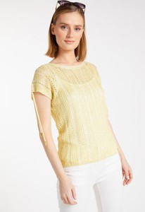 Żółty sweter Monnari